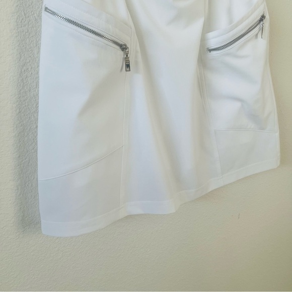 Zynergy White Skort UPF Neema Fabric - Picture 5 of 11